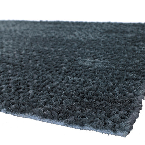 Strata White Area Rug, Blue, Round 7'9"