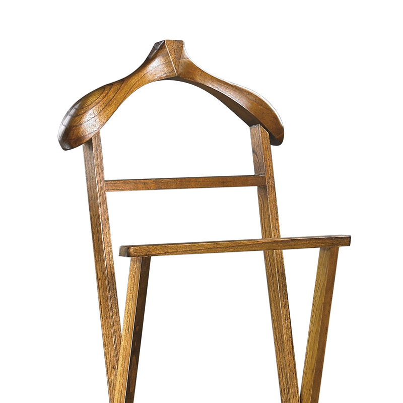 Guildhall Solid Wood Freestanding Valet Stand