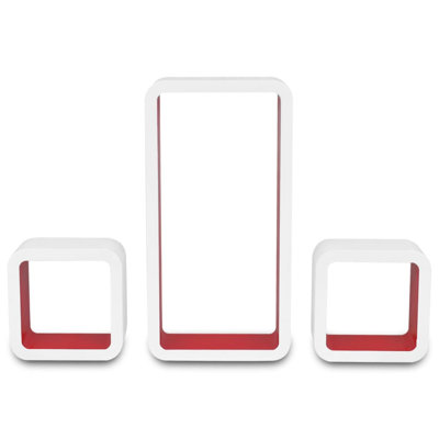 Cubicle Shelves Display Floating Cube Shelves for Book DVD Photo Frame