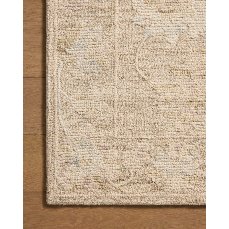 Tapis gris / multicolore Grishma, Rectangle 8 pi 6 po x 11 pi 6 po