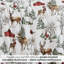 Ensemble de literie réversible Southshore Fine Linens White Christmas, en microfibre brossée 100 g/m², comprenant une housse de couette et une taie d'oreiller, pour les fêtes de fin d'année. Taille : 1 place / 1 place XL.-102615688