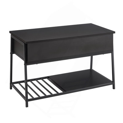 Coffee Table, 42" L, Cocktail, Lift-top, Rectangular, Storage, Living Room, Contemporary, Modern