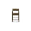 Tabouret de comptoir Elise vert cèdre-120467147
