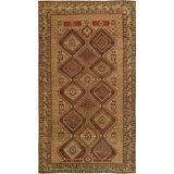 One-of-a-Kind Rectangle 6'4" X 11'4" Hand Knotted Area Rug