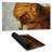 Highland cattle - 15.75"x31.50" Desk mat