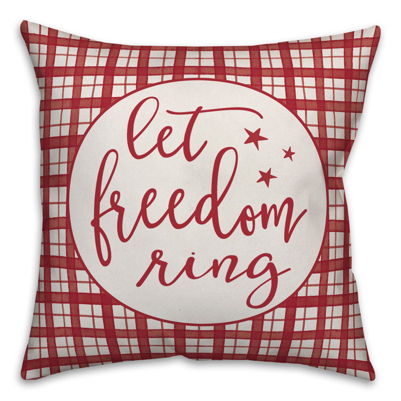  Housse pour coussin Let Let Ring, 16 po x 16 po