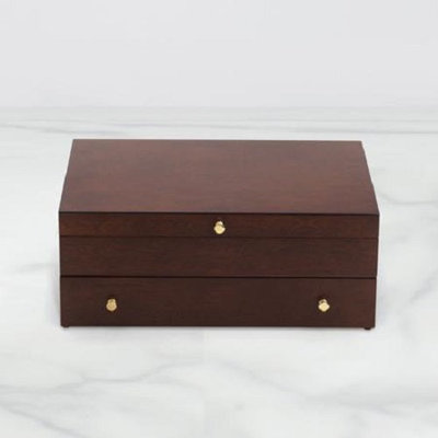Mahogany Flatware Chest By Lenox
