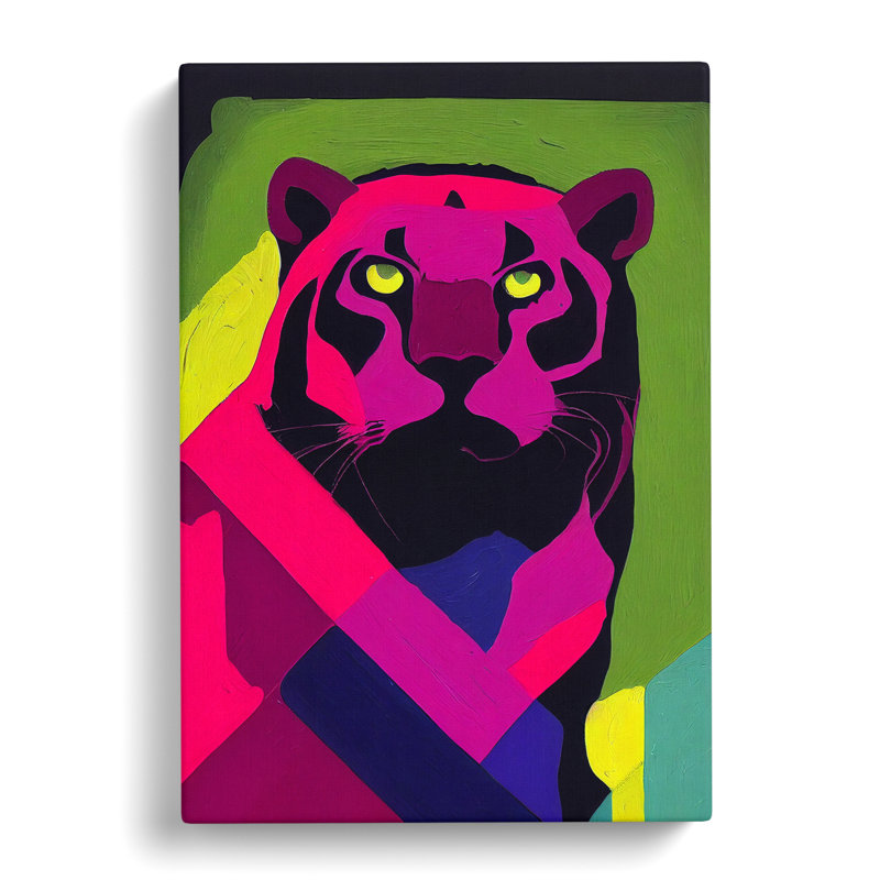 Panther Pop Vol.2 - Wrapped Canvas, 60cm H x 40cm W x 3cm D
