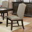 Structure gris espresso de style transitionnel 2pc