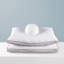 Oreiller en duvet et plumes d'oie grise-819221652