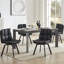 Ensemble de 4 chaises de salle à manger pivotantes rembourrées-1545800609-1574120532