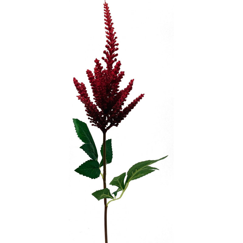 Astilbe Garden Stem Artificial Flower, Burgundy