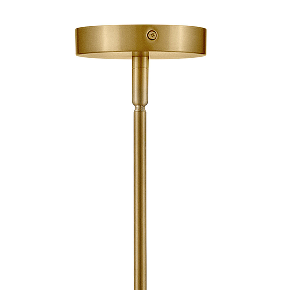 Chianti 6 - Light Chandelier, Lacquered Brass