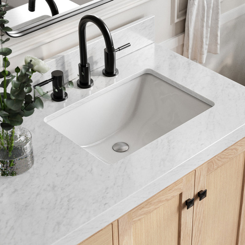 Meuble-lavabo simple 42 po avec comptoir Cambridge, Chêne
