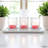 2.6'' H Glass Tabletop Tealight Holder
