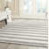 Abington Striped Wool Hand Tufted Area Rug