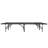 Queen Size Mattress Foundation Bed Frame, Metal Construction, Black, For Bedroom Frame With Base Use-1545152279