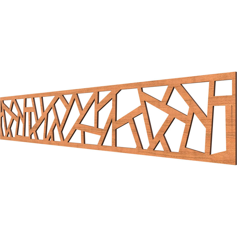 Moulure en bois Harrisburg, Cerisier, H 8 po x l 46,625 po x P 0,25 po