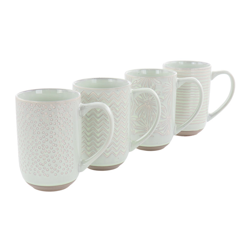 Grande tasse à café en grès