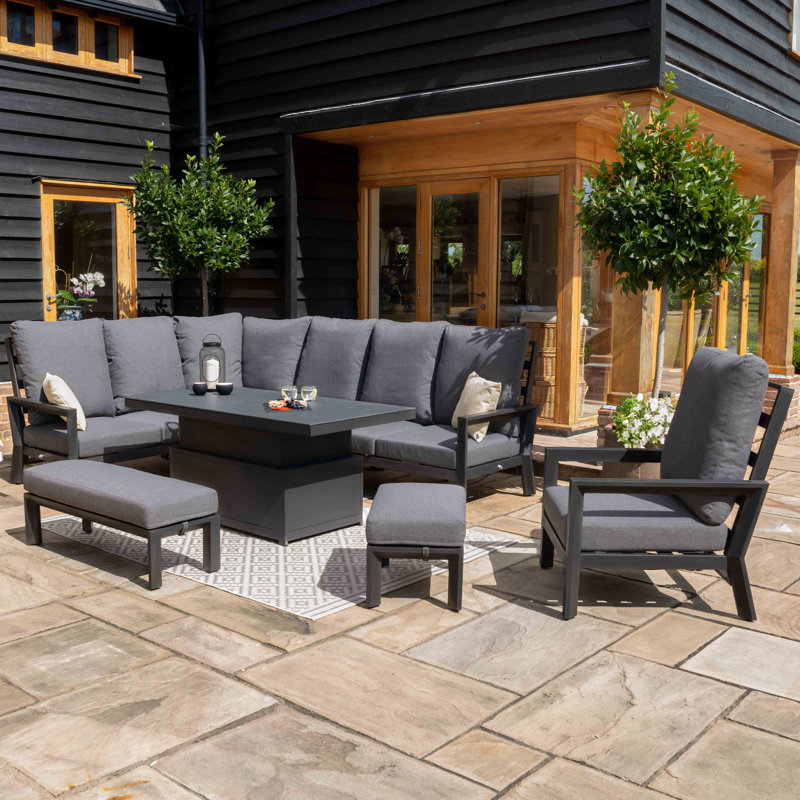 Falisa 7 Seater Corner Sofa Set