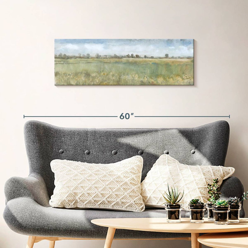 Open Field II, 12" H x 36" W