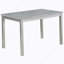 Ensemble de table de salle à manger 5 pièces avec table rectangulaire et chaises rembourrées, avec décoration en cristal pour une expérience culinaire élégante