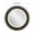 Marcos Solid Wood Circle Wall Mirror