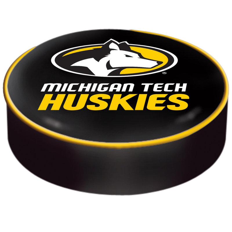 Housse pour tabouret NCAA, Michigan Tech