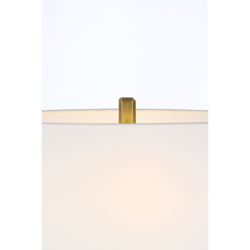 Thomas O'Brien Table Lamp, 19.75" H x 12" W x 7" D, Silk Green