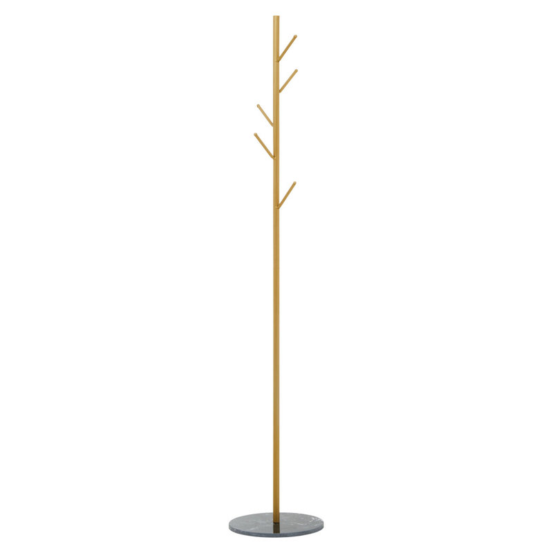 Alawna Metal Freestanding 5 - Hook Coat Rack