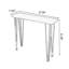 Console rectangulaire en bois massif noyer-131217908