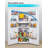 BLACK+DECKER 12.1 Cu. Ft. Top Mount Refrigerator with Freezer, 2 Door Refrigerator with Top Freezer and Adjustable Temperature Control, For Homes and Apartments, ENERGY STAR, BR1210HW, White-123767429