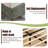 Wooden platform bed with upholstered base-2029263061-2029263064
