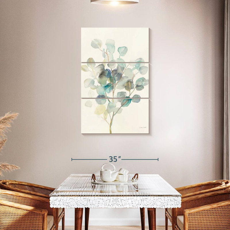 Harnek Minimalist Eucalyptus III, 45" H x 28" W