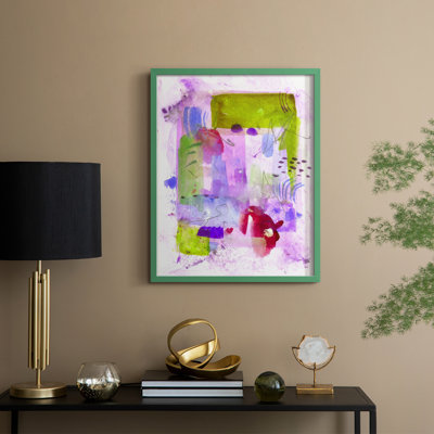 Grasping The Moment II Framed Print - Solid Wood