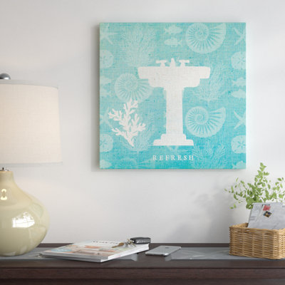 «Pacific Bath III», impression sur toile tendue