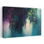 Art mural abstrait contemporain en cascade de fleurs-1304953836