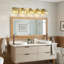 Luminaire pour meuble-lavabo de salle de bain Modern Gold Crystal-1386911660-1386911661-1386911658