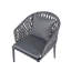 Outdoor Patio Dining Armchair with Cushion