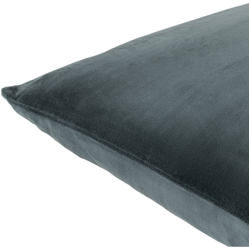 Coussin en coton Denny, Inférieur, Sauge, Square 20"