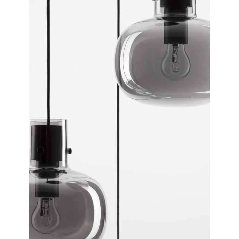 3 - Light Black Unique/Statement Pendant
