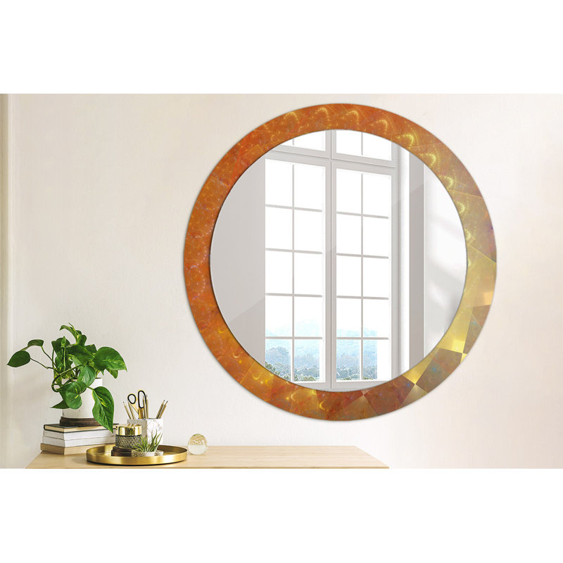 Huldar Glass Flat Wall Mirror