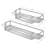 Turgut 2 Piece Metal Floating Shelf-432323818