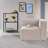Naki Fabric 35.43'' Reception Loveseat