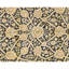 Tapis noir et doré de haute qualité noué à la main