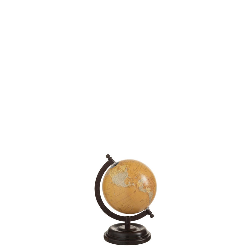 Wood Tabletop Globe