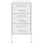 Bedside Cabinets 2 pcs 36x39x68 cm Steel-396062373