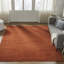 Axim Sunset Ember Hand-Knotted Wool Area Rug-599535185