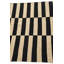 Tapis noir et blanc 3 x 5 Parrett