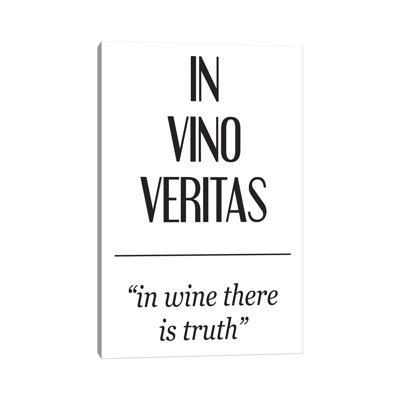 " Latin Meanings - In Vino " by Pixy Paper